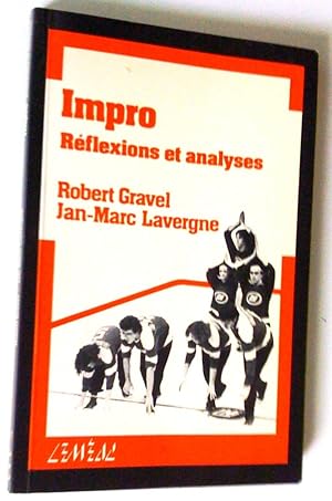 Image du vendeur pour Impro: rflexions et analyses mis en vente par Claudine Bouvier