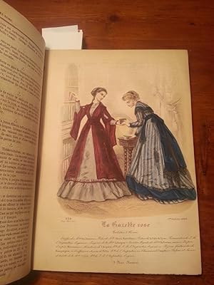 Imagen del vendedor de LA GAZETTE ROSE 1868 ONZIEME ANNEE COMPLET DE 23 PLANCHE EN COULEUR a la venta por Libreria Scripta Manent