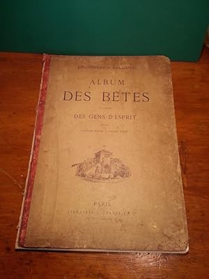 Seller image for ALBUM DES BETES A L'USAGE DES GENS D'ESPRIT for sale by Libreria Scripta Manent