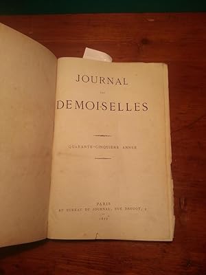 JOURNAL DES DEMOISELLES. QUARANTE-CINQUIEME ANEE (1877)