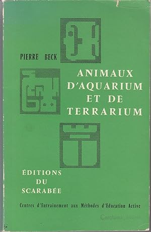 Bild des Verkufers fr Animaux d'aquarium et de terrarium zum Verkauf von le livre ouvert. Isabelle Krummenacher