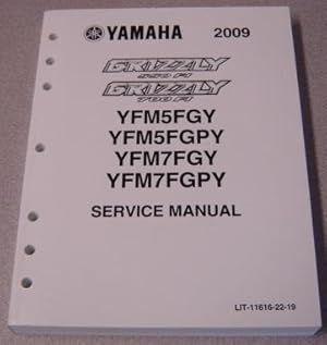 2009 Yamaha Griizzly 550 FI, Grizzly 700 FI YFM5FGY, YFM5FGPY, YFM7FGY, YFM7FGPY Service Manual (...