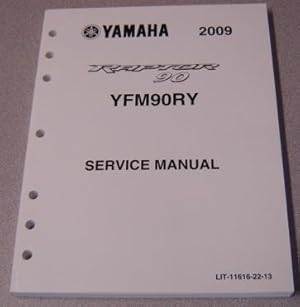 2009 Yamaha Raptor 90 YFM90RY Service Manual (#LIT-11616-22-13)