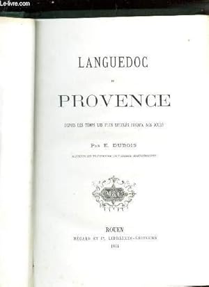 Seller image for LANGUEDOC ET PROVENCE - for sale by Le-Livre