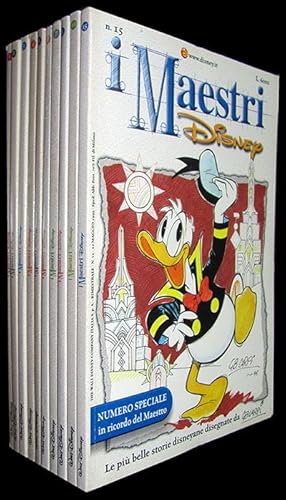 Bild des Verkufers fr I Maestri Disney - Twelve Volume Set zum Verkauf von Parigi Books, Vintage and Rare