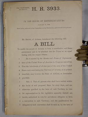 A Bill to Enable the People of Arizona to Form a Constitution