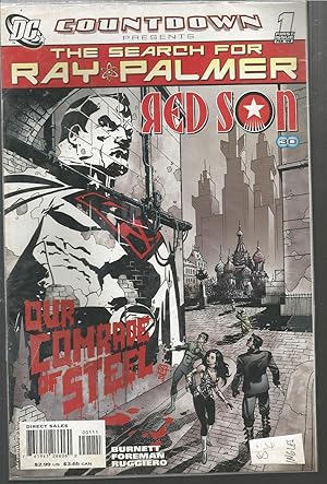 COUNTDOWN -THE SEARCH FOR RAY PALMER -RED SON- 1 First Issue Feb 08 -comic en Inglés