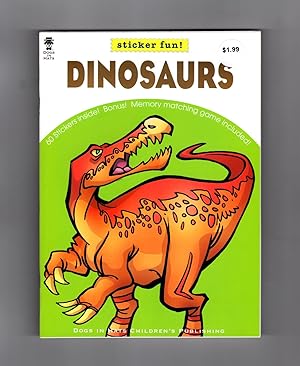 Seller image for Dinosaurs / Sticker Fun. Dogs in Hats Children's Publishing 2004 Dinosaur Sticker & Coloring Book for sale by Singularity Rare & Fine