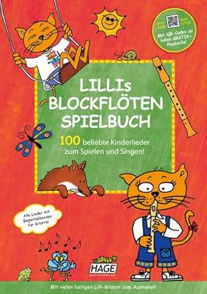 Imagen del vendedor de Lillis Blockflten Spielbuch mit QR-Code zum Download a la venta por BuchWeltWeit Ludwig Meier e.K.