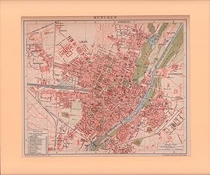 Sonderausgabe Blattnr: M32 1:1000000 1942. München Landkarte 