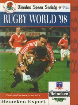 Seller image for Rugby World '98 for sale by Sportspages