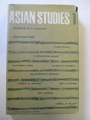 Seller image for Asian Studies One: A collection of Papers on Aspects of Asian History and Civilization for sale by Goldstone Rare Books