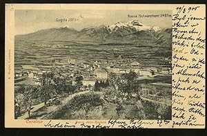 Seller image for Cavalese. Banco della Ragione.: Cugola 2079m. Rocca (Schwarzhorn) 2437m. for sale by Studio Bibliografico Adige