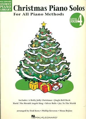 CHRISTMAS PIANO SOLOS - Level 4 (Hal Leonard Student Piano Library