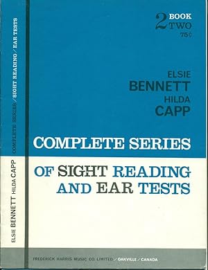 Bild des Verkufers fr COMPLETE SERIES OF SIGHT READING AND EAR TESTS : Book 2 zum Verkauf von 100POCKETS