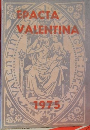 Imagen del vendedor de EPACTA VALENTINA 1975 Directorio litrgico valentino que por mandato del Excmo. y Rvdmo. Sr. Arzobispo y del Excmo. Cabildo ha compuestos el Rvdo. D. Carlos Piles Chust Beneficiado-maestro 1 de Ceremonias de la S. I. Catedral Metropolitana a la venta por Libros Dickens