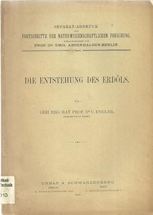 Die Entstehung des Erdöls