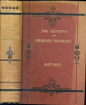 Image du vendeur pour The Letters of Charles Dickens Vol ll. 1857 - 1870 mis en vente par CHARLES BOSSOM