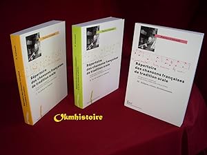 Répertoire des chansons françaises de tradition orale ------------------------------- 3 Volumes/ ...