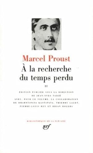 Image du vendeur pour  la recherche du temps perdu. 2.  la recherche du temps perdu mis en vente par Chapitre.com : livres et presse ancienne