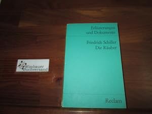 Bild des Verkufers fr Friedrich Schiller, Die Ruber. hrsg. von Christian Grawe zum Verkauf von Antiquariat im Kaiserviertel | Wimbauer Buchversand