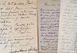 Image du vendeur pour Correspondance de 11 lettres d'Arman de Caillavet  Paul Gallimard. mis en vente par Traces Ecrites
