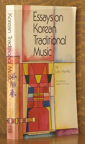 Imagen del vendedor de ESSAYS ON KOREAN TRADITIONAL MUSIC a la venta por Andre Strong Bookseller