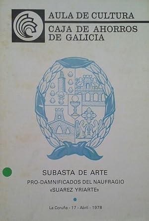 SUBASTA DE ARTE PRO-DAMNIFICADOS DEL NAUFRAGIO SUAREZ YRIARTE