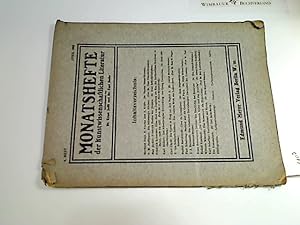 Bild des Verkufers fr April 1905, Monatshefte der kunstwissenschaftlichen Literatur, 4. Heft zum Verkauf von Antiquariat im Kaiserviertel | Wimbauer Buchversand