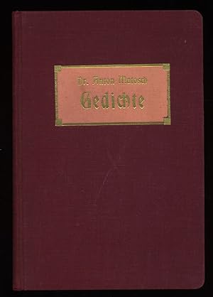 Seller image for Gedichte in obersterreichischer Mundart von Dr. Anton Matosch. for sale by Antiquariat Peda