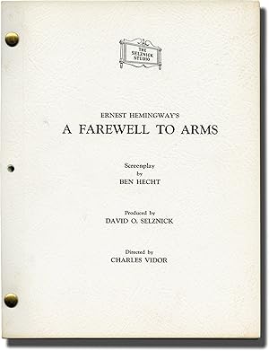 A Farewell to Arms (Original screenplay for the 1957 film)