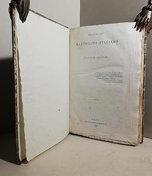 Immagine del venditore per Vocabolario Mantovano-Italiano venduto da AU SOLEIL D'OR Studio Bibliografico