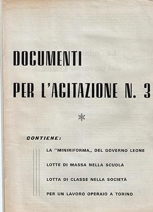 Documenti per l'agitazione n.3