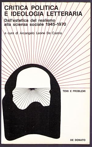 Critica politica e ideologia letteraria. Dall'estetica del realismo alla scienza sociale 1945-1970