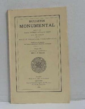 Image du vendeur pour Bulletin monumental tome CX mis en vente par crealivres