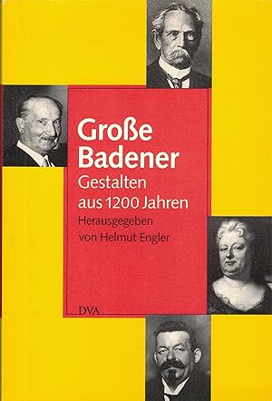 Bild des Verkufers fr Groe Badener. Gestalten aus 1200 Jahren. zum Verkauf von Versandantiquariat Neumann/Hnnige