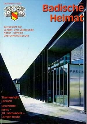 Zeitschrift für Landes- und Volkskunde, Natur-, Umwelt- und Denkmalschutz. Heft 4, Dezember 2002/...