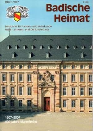 Zeitschrift für Landes- und Volkskunde, Natur-, Umwelt- und Denkmalschutz. Heft 1, März 2007/87. ...