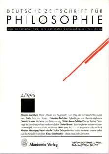 Band 44, 1996, Heft 4.