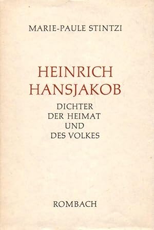 Heinrich Hansjakob. Dichter der Heimat und des Volkes.
