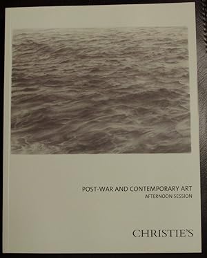 Seller image for Christie's Post-war and Contemporary Art Afternoon Session, 13 November 2013, 2793 for sale by GuthrieBooks