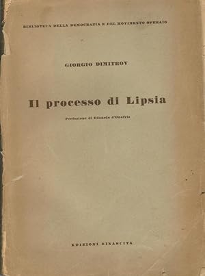 Immagine del venditore per Il processo di Lipsia, venduto da LA LIBRERIA COSSAVELLA