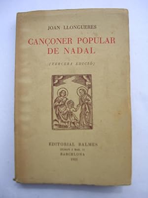 CANÇONER POPULAR DE NADAL. Tercera edició