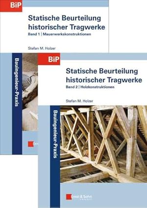 Immagine del venditore per Statische Beurteilung Historischer Tragwerke: Set Aus Band 1: Mauerwerkskonstruktionen Und Band 2: Holzkonstruktionen -Language: german venduto da GreatBookPrices