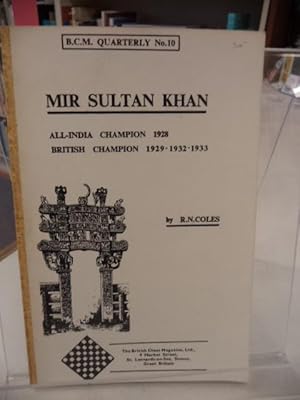 Seller image for Mir Sultan Khan : B.C.M. Quarterly No. 10 for sale by The Odd Book  (ABAC, ILAB)