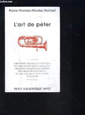 Seller image for L ART DE PETER for sale by Le-Livre