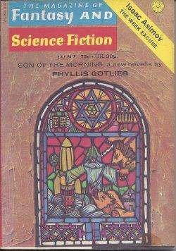 Imagen del vendedor de The Magazine of FANTASY AND SCIENCE FICTION (F&SF): June 1972 a la venta por Books from the Crypt