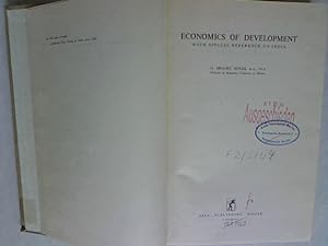 Seller image for Economics of Development with Special Reference to India. for sale by Antiquariat Bookfarm