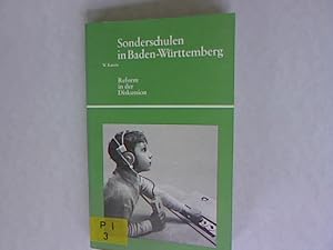Bild des Verkufers fr Sonderschulen in Baden-Wrttemberg. Reform in der Diskussion. zum Verkauf von Antiquariat Bookfarm