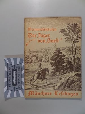 Bild des Verkufers fr Der Jger von Soest. Mnchner Lesebogen Nr. 141. zum Verkauf von Druckwaren Antiquariat